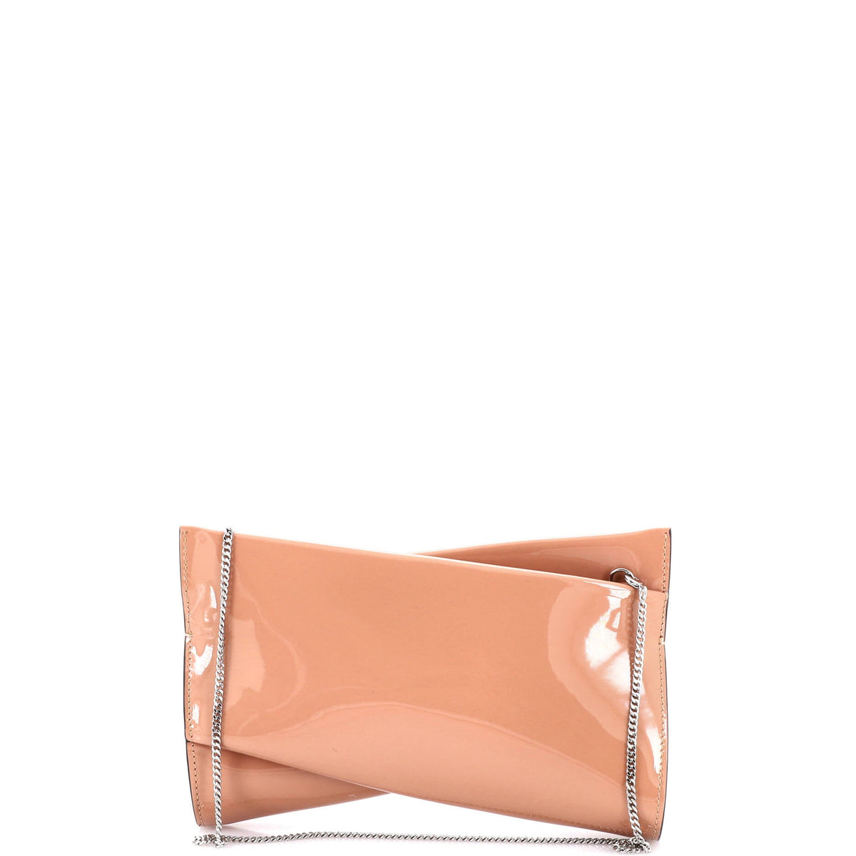 Christian Louboutin Loubitwist Clutch On Chain Patent Small