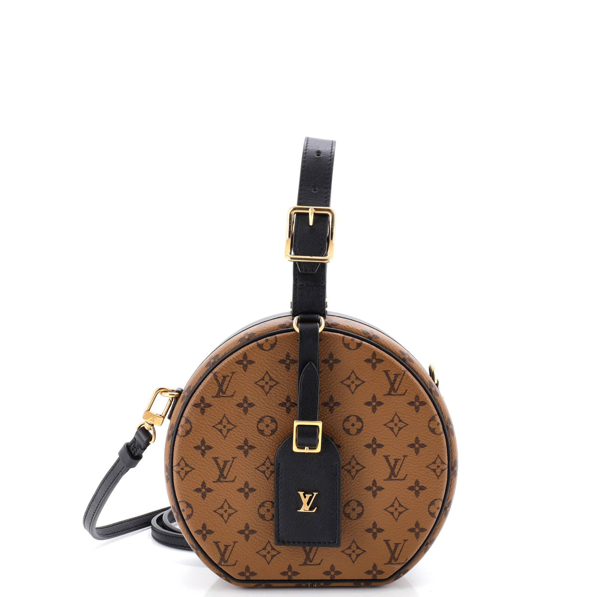 Louis Vuitton Petite Boite Chapeau Bag Reverse Monogram Canvas