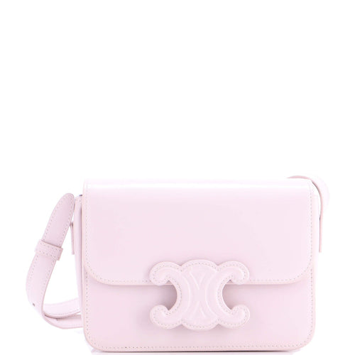 CELINE Triomphe Shoulder Bag Smooth Calfskin Teen