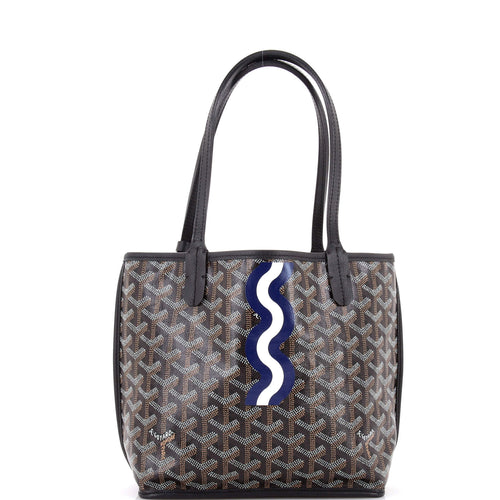 GOYARD Anjou Reversible Tote Printed Coated Canvas Mini