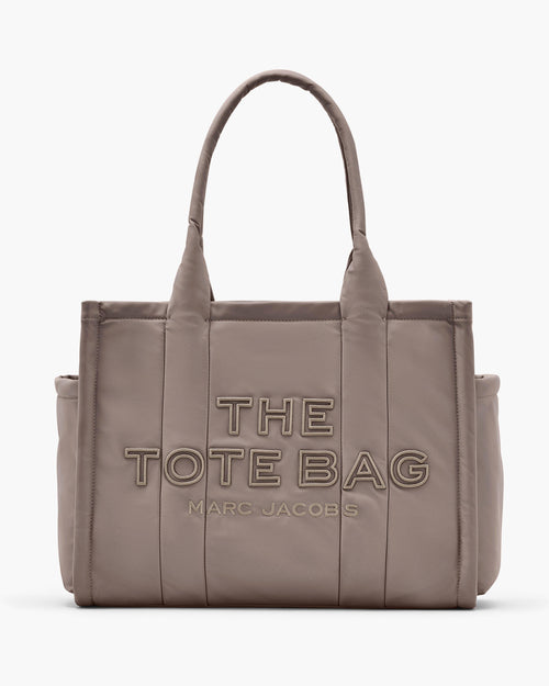 Marc Jacobs The Puffy Nylon Large Tote Bag in Cement