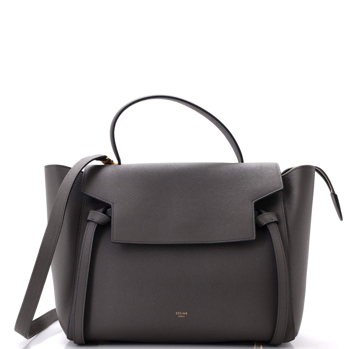 Celine CELINE Belt Bag Textured Leather Mini