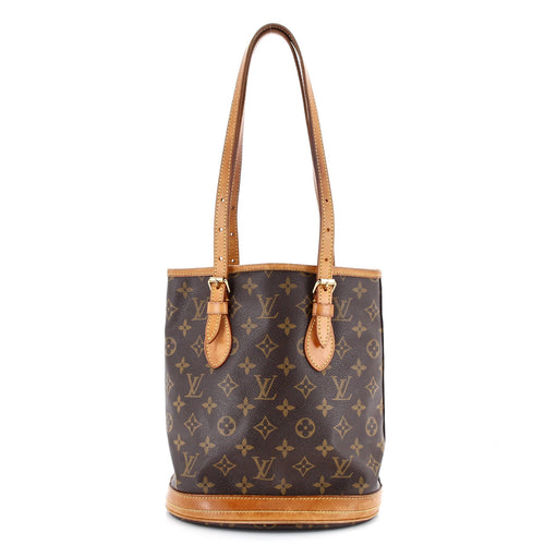 Petit Bucket Bag Monogram Canvas