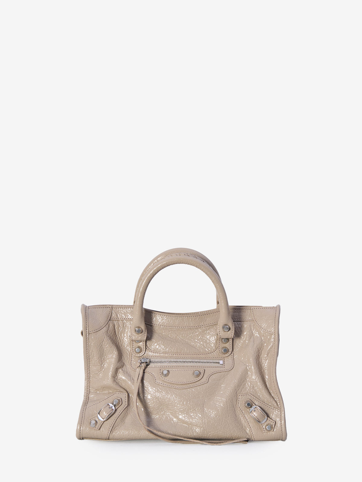 Balenciaga Women's Le City Small Bag in Beige | 8114422AA9S