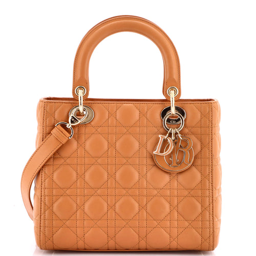 Lady Dior NM Bag Cannage Quilt Lambskin Medium