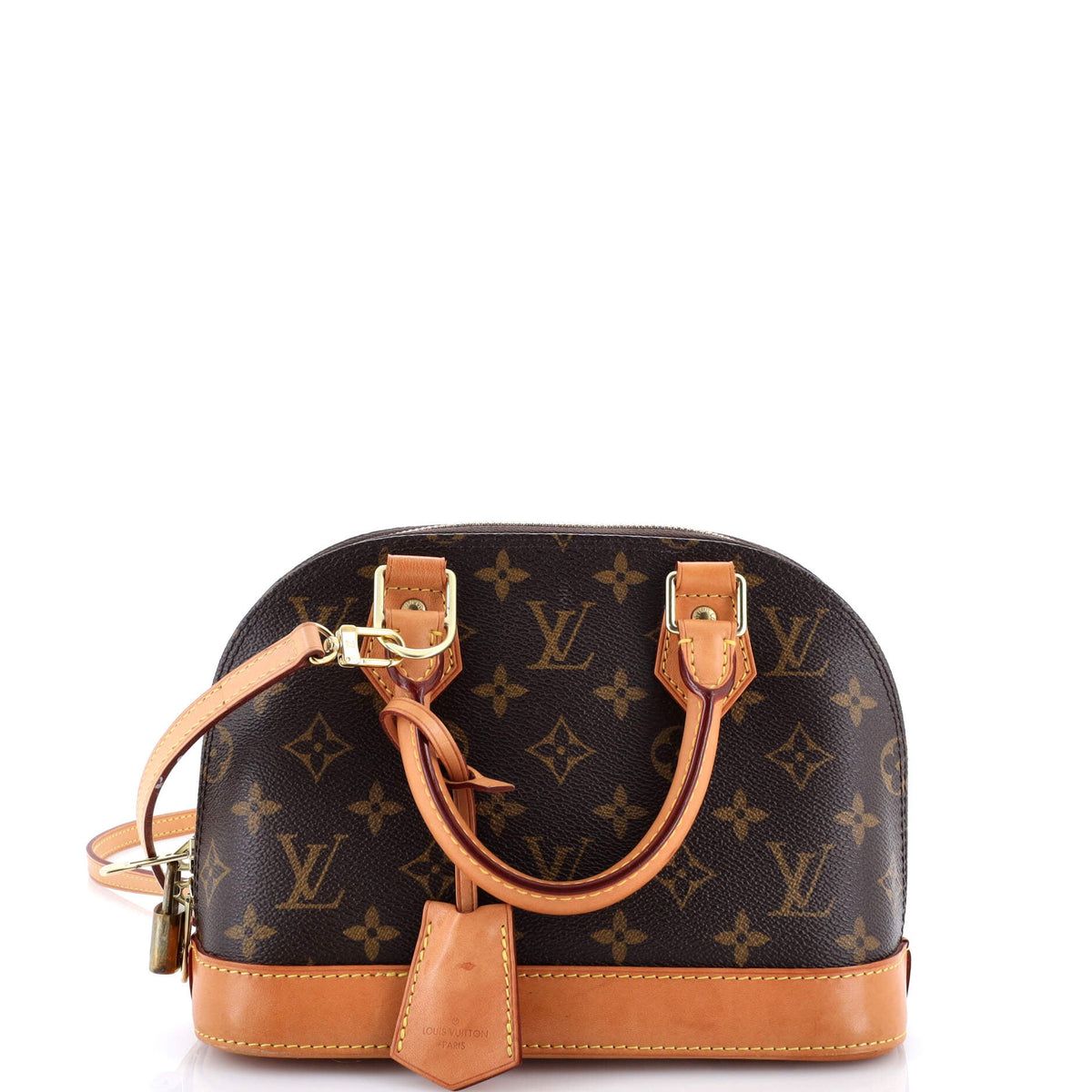 Louis Vuitton Alma Handbag Monogram Canvas BB