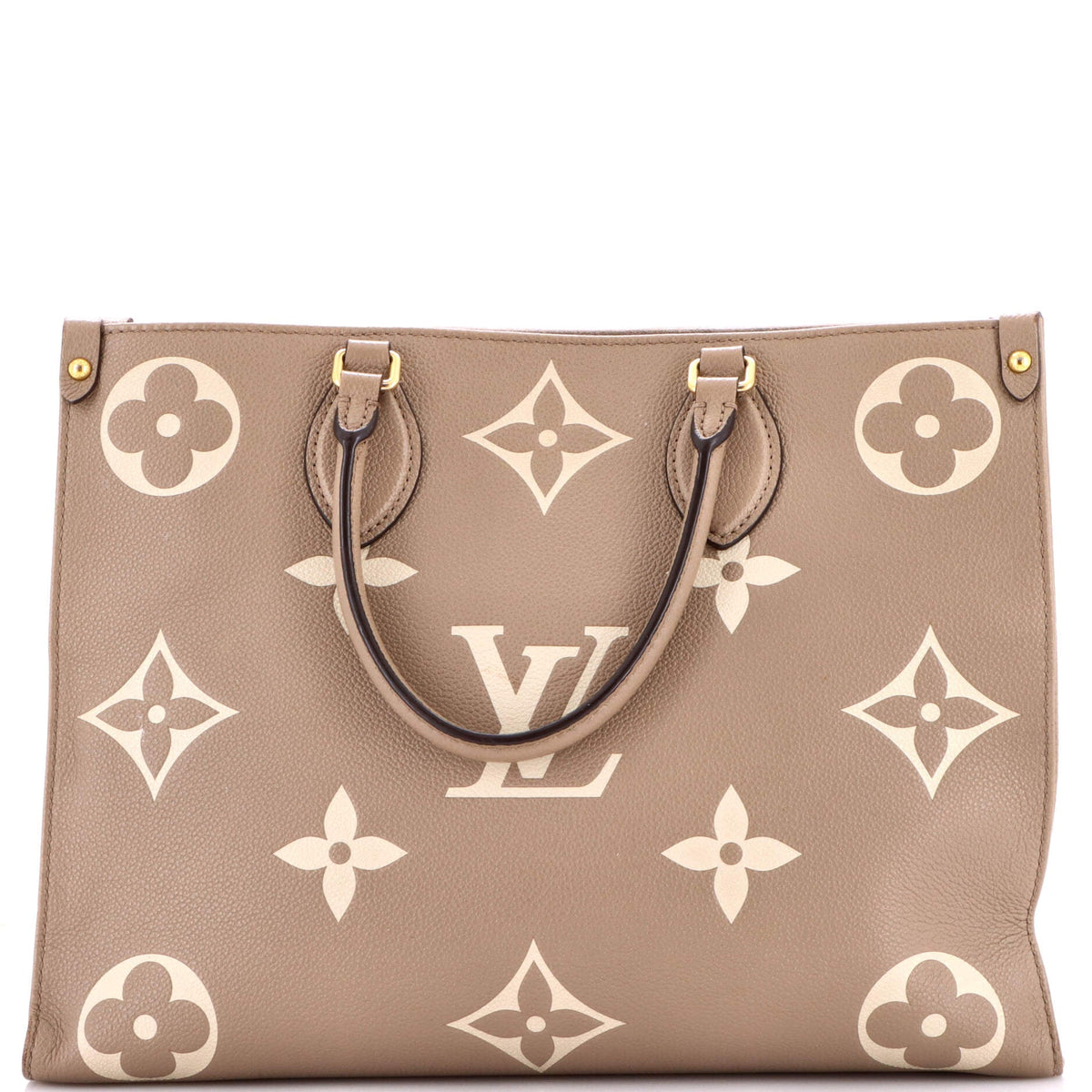 Louis Vuitton OnTheGo Tote Bicolor Monogram Empreinte Giant MM