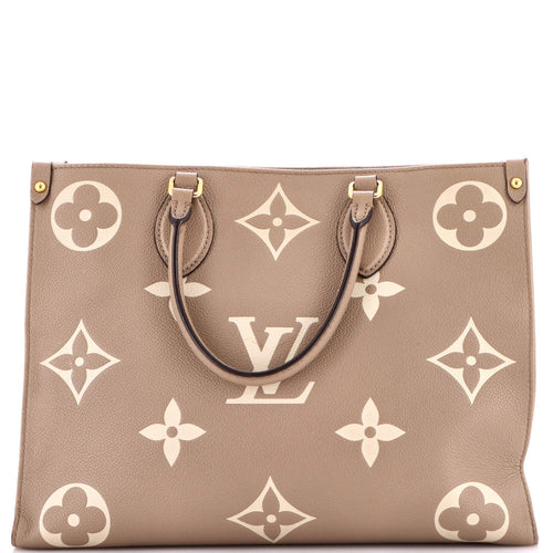 OnTheGo Tote Bicolor Monogram Empreinte Giant MM