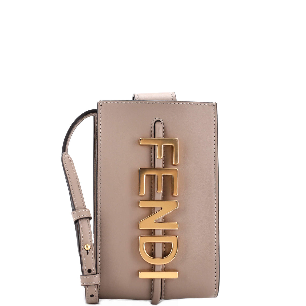 Fendi FENDI Fendigraphy Phone Pouch Leather