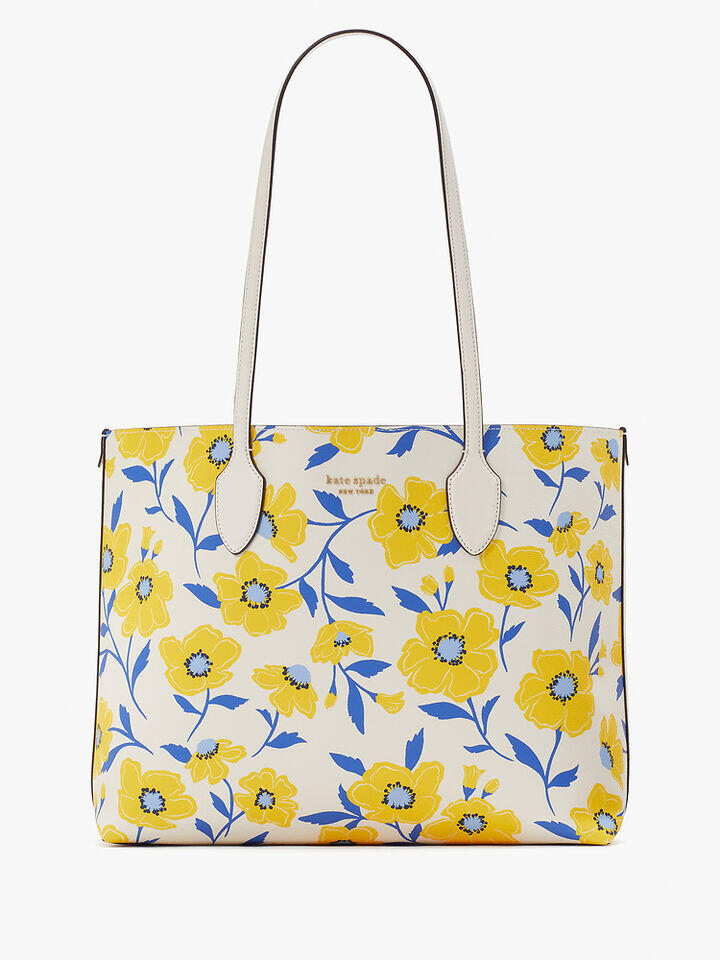 Kate Spade Au Bleecker Sunshine Floral Large Tote