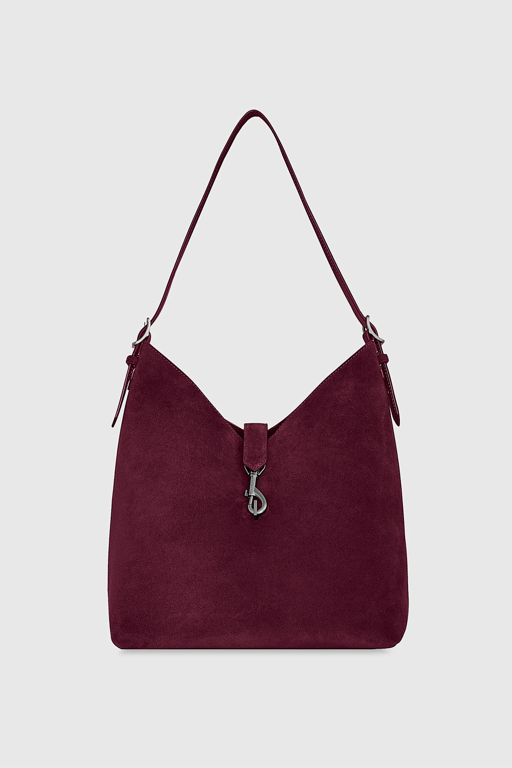 Rebecca Minkoff Megan Mini Hobo Bag In Mulberry
