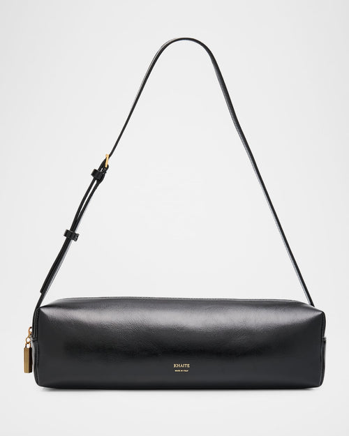 Kye Zip Leather Shoulder Bag