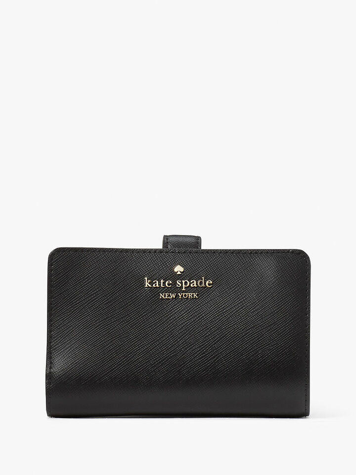 Kate Spade Au Madison Saffiano Leather Medium Compact Bifold Wallet