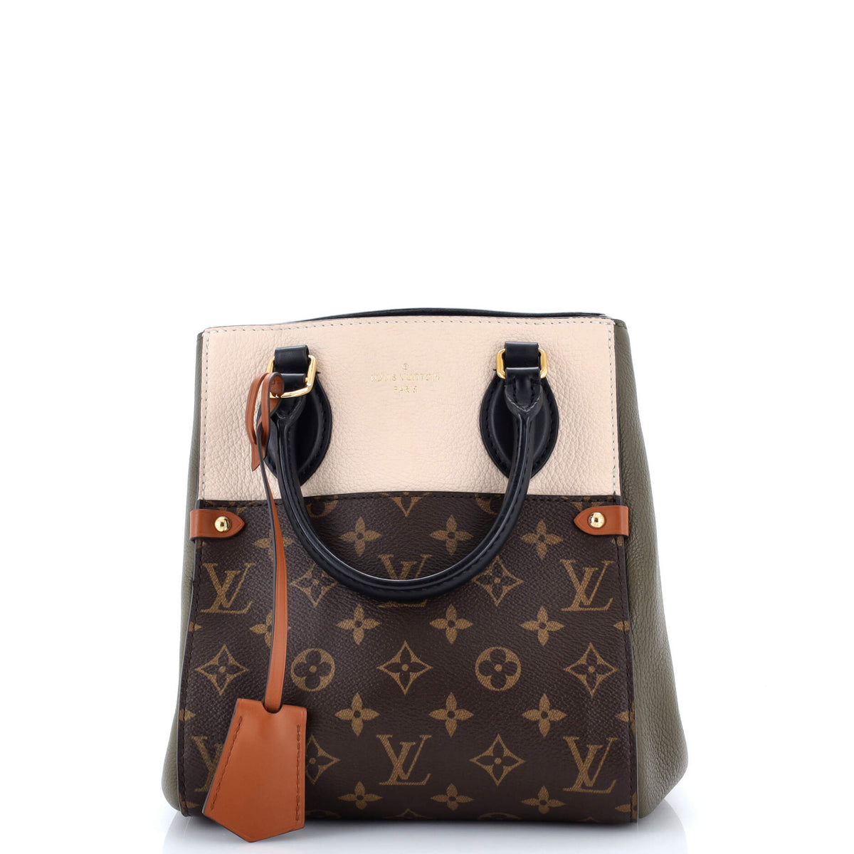 Louis Vuitton Fold Tote Monogram Canvas and Leather PM