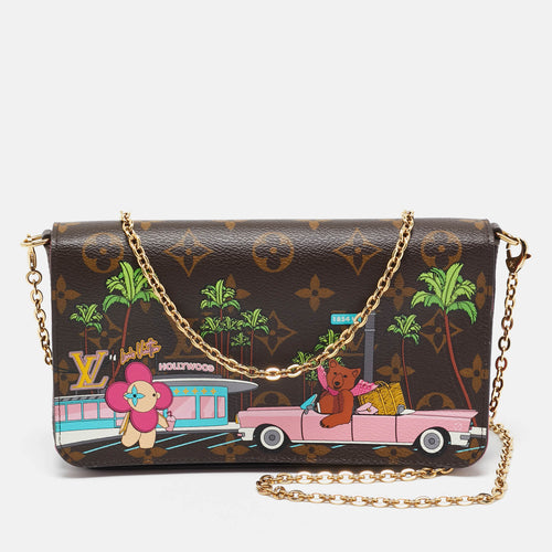 Monogram Canvas Limited Edition Vivienne Felicie Pochette Bag