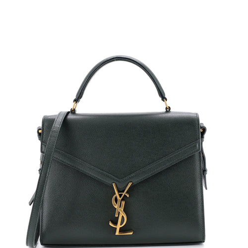 Cassandra Top Handle Bag Leather Medium