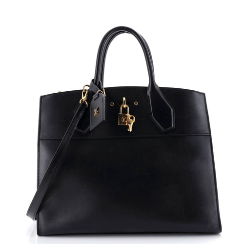 City Steamer Handbag Leather GM