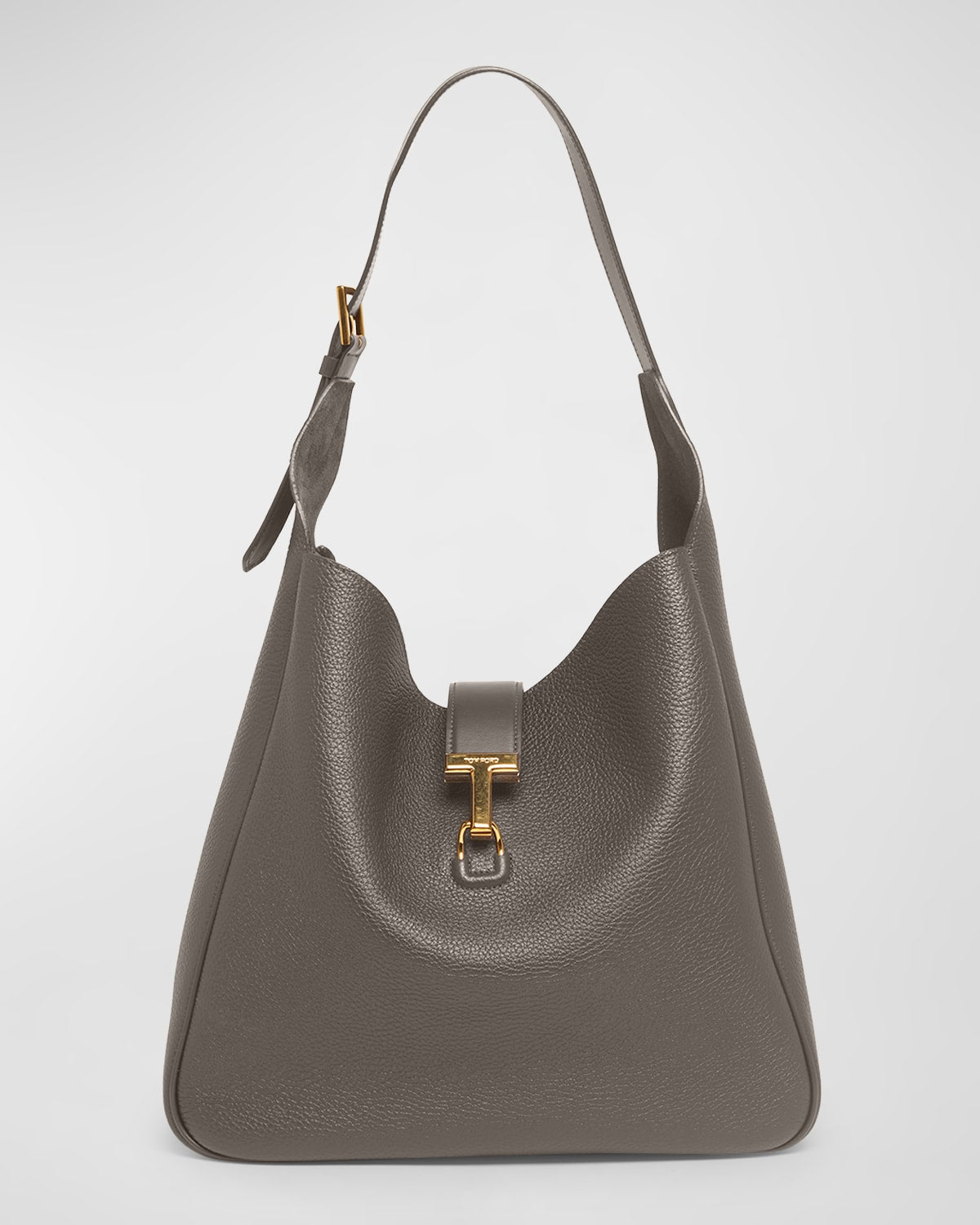 Tom Ford Monarch Medium Hobo Bag in Leather