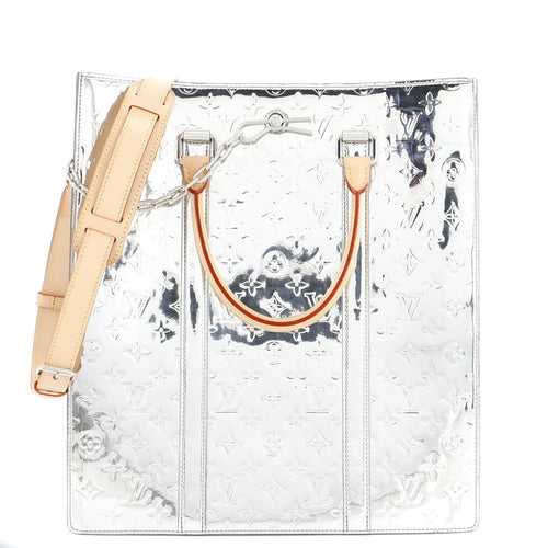 Sac Plat Bag Monogram Mirror Coated Canvas