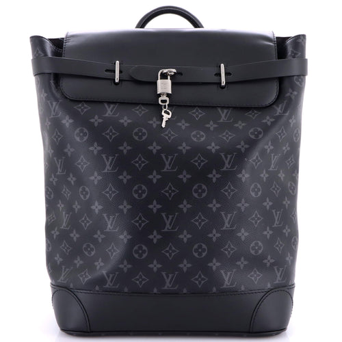 Steamer Backpack Monogram Eclipse Canvas
