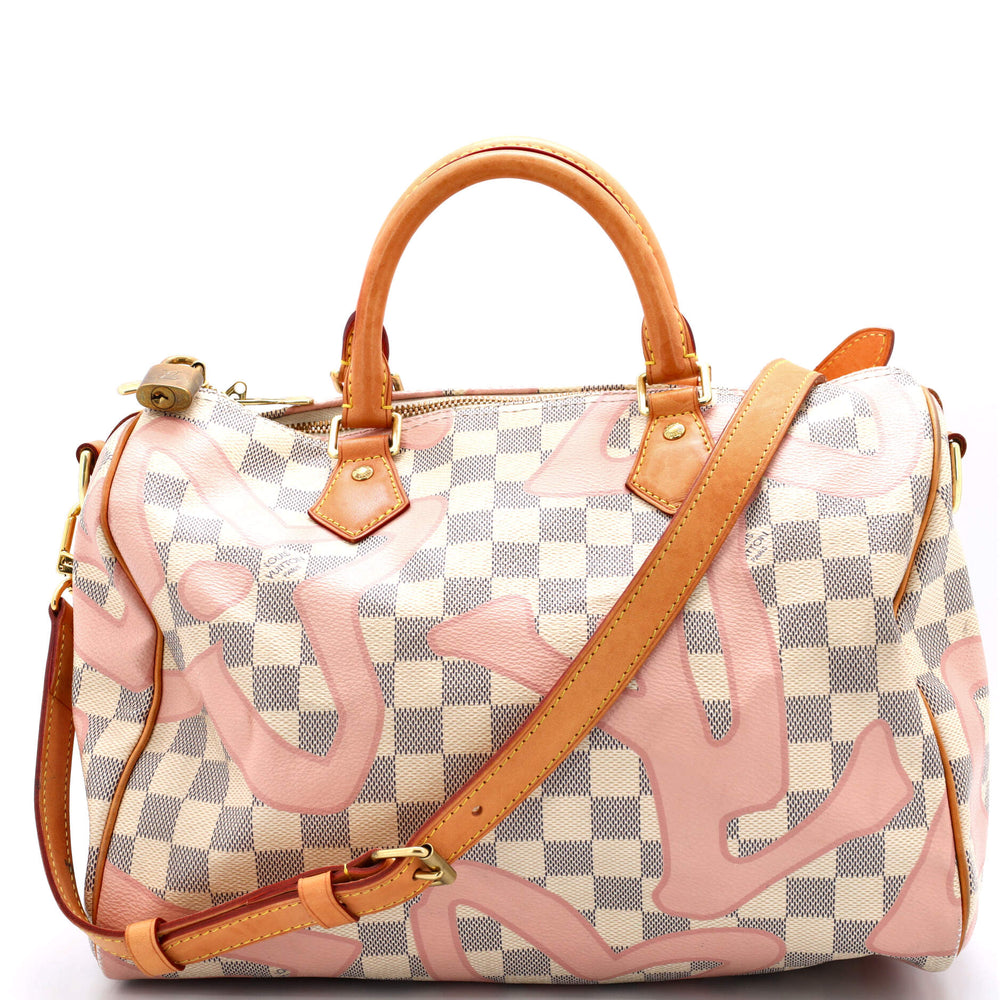 Speedy Bandouliere Bag Limited Edition Damier Tahitienne 30