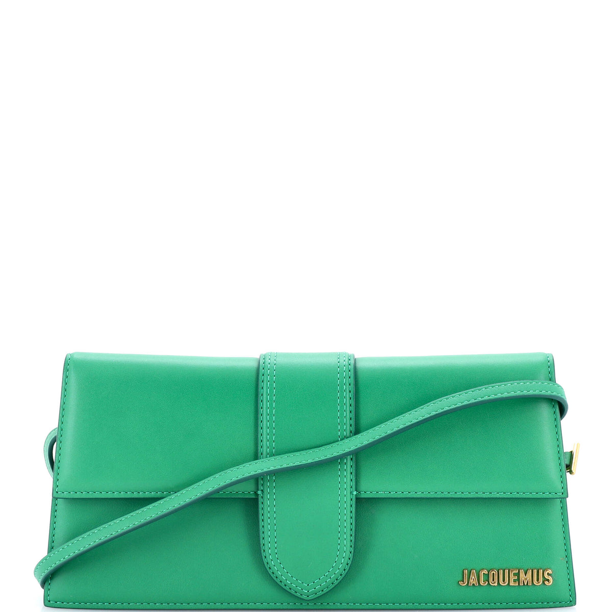 Jacquemus Le Bambino Top Handle Flap Bag Leather Long
