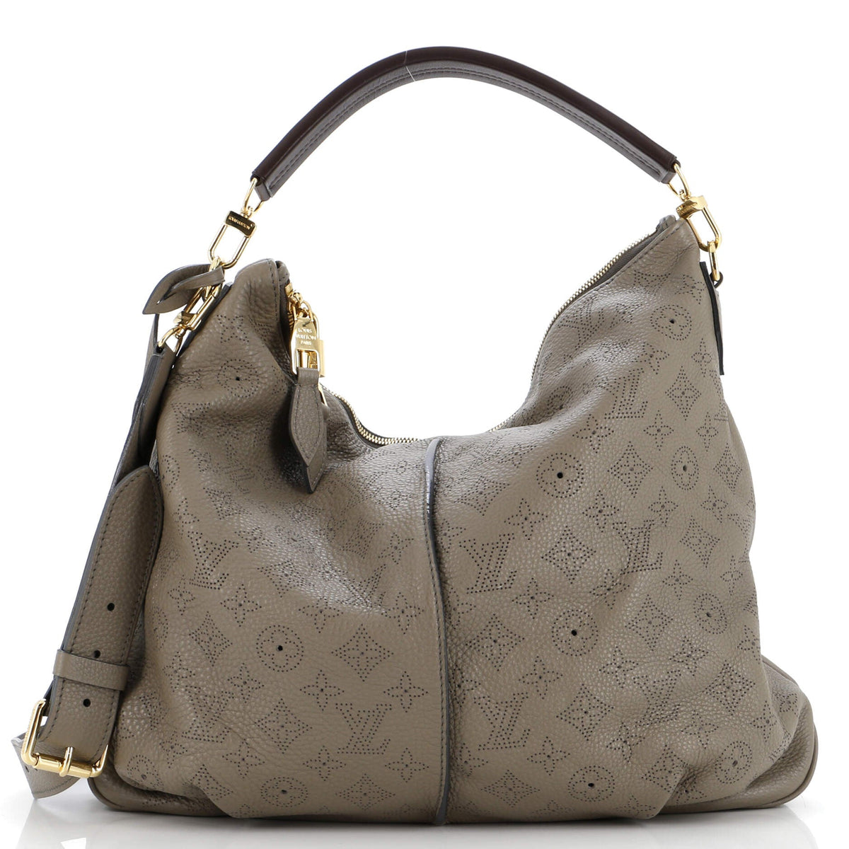 Louis Vuitton Selene Handbag Mahina Leather MM