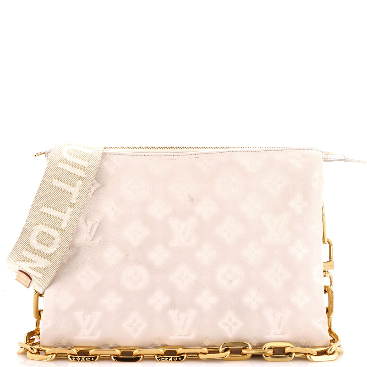 Louis Vuitton Coussin Bag Monogram Embossed Lambskin PM
