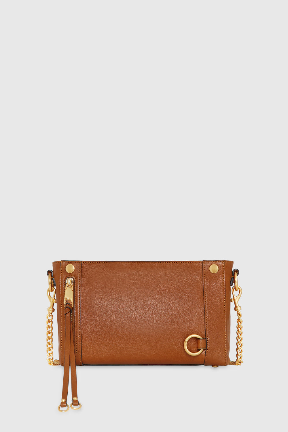 Rebecca Minkoff Mini M.A.B. Crossbody Bag In Brown