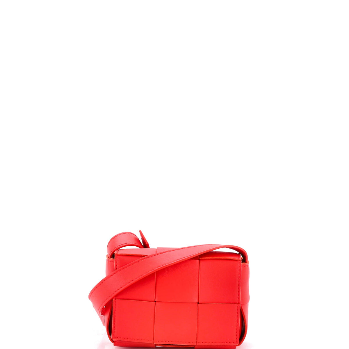 Bottega Veneta Cassette Crossbody Bag Maxi Intrecciato Leather Candy