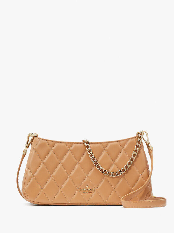 Kate Spade Au Carey Smooth Quilted Leather Convertible Crossbody