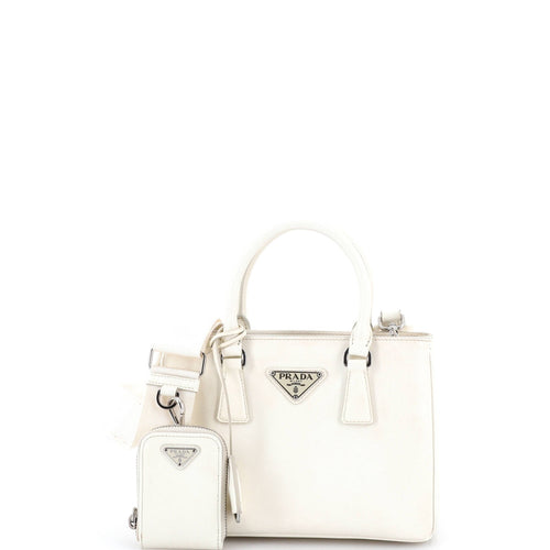 PRADA Re-Edition Galleria Tote Saffiano Leather Micro