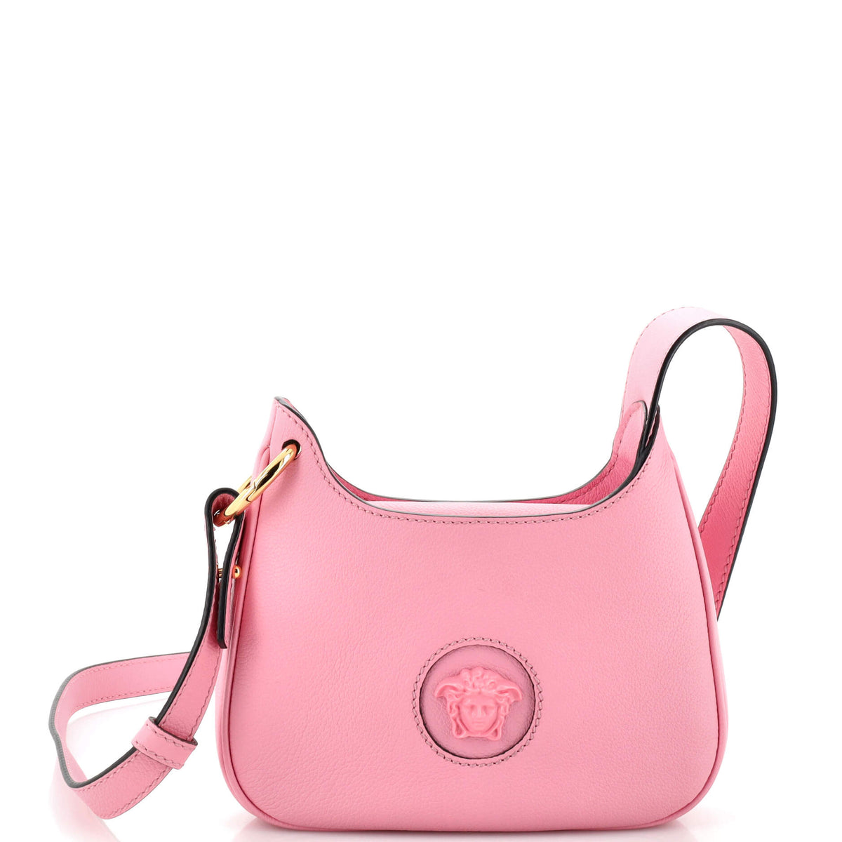 Versace VERSACE La Medusa Hobo Leather Small