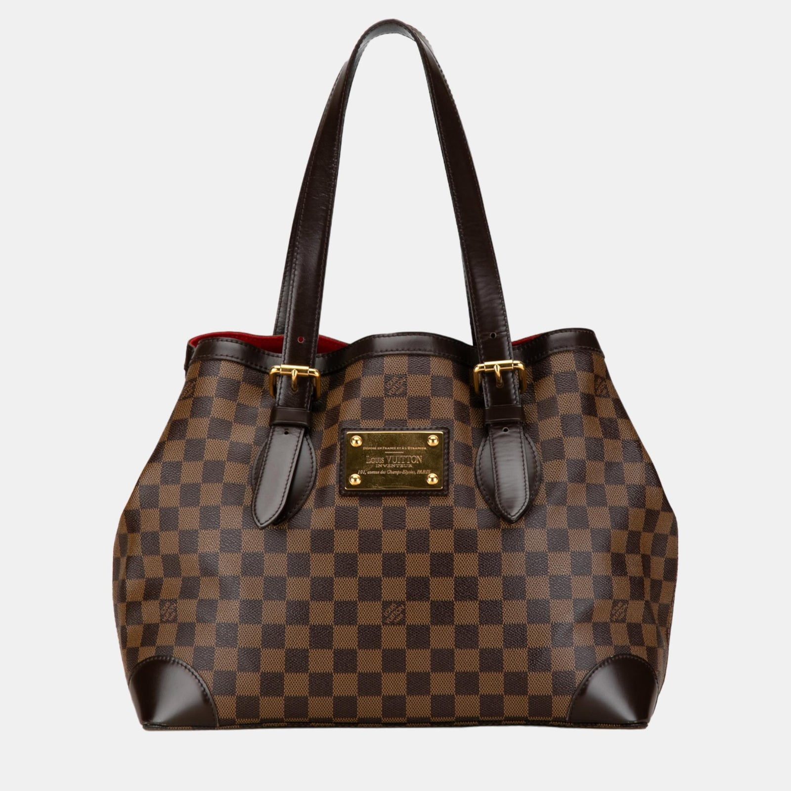 Louis Vuitton Brun Damier Ebène Hampstead GM