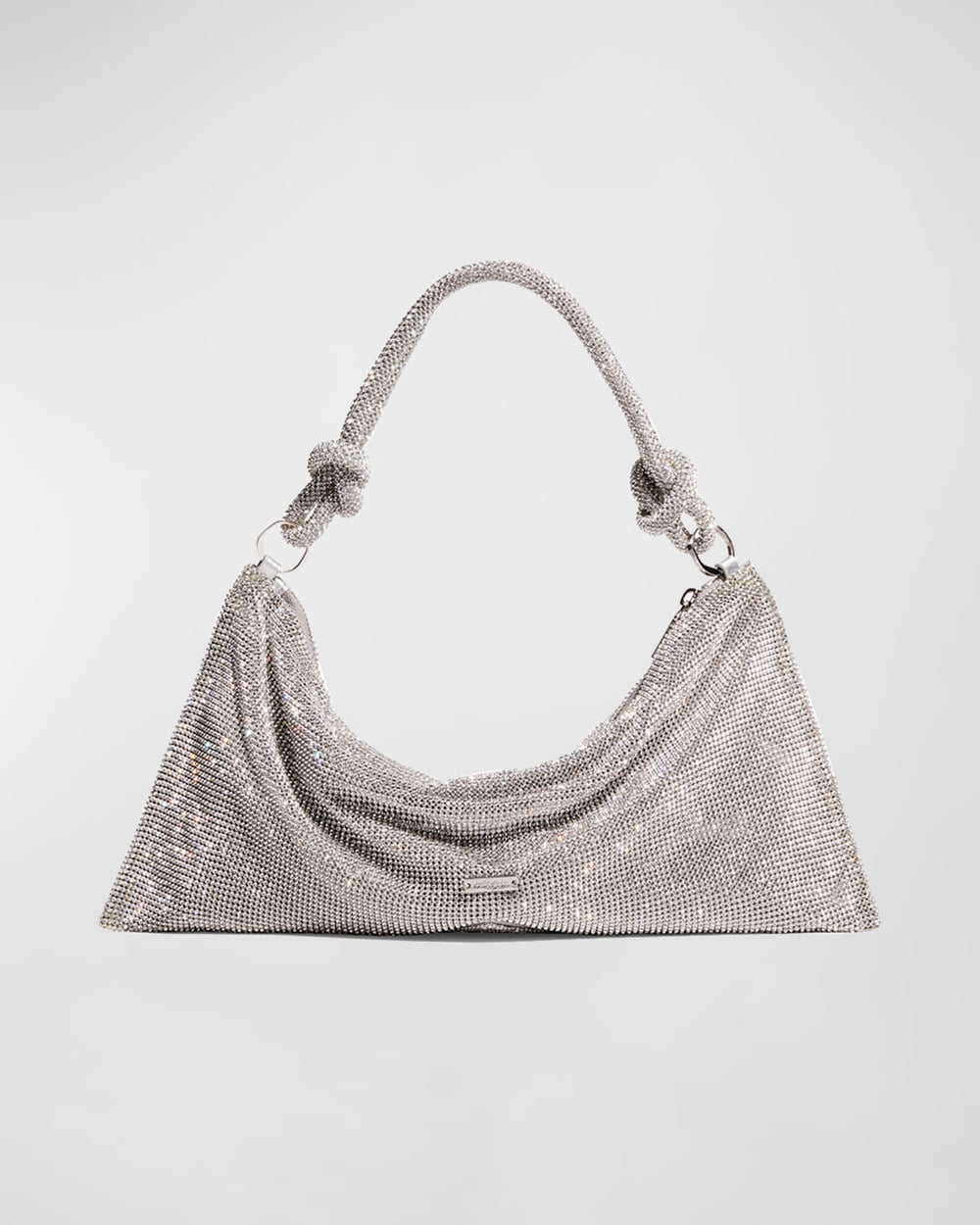 Hera Knotted Rhinestone Mini Shoulder Bag