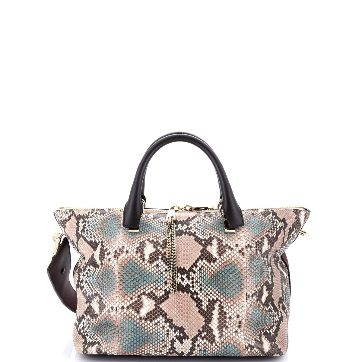 Chloe CHLOE Baylee Satchel Python Small