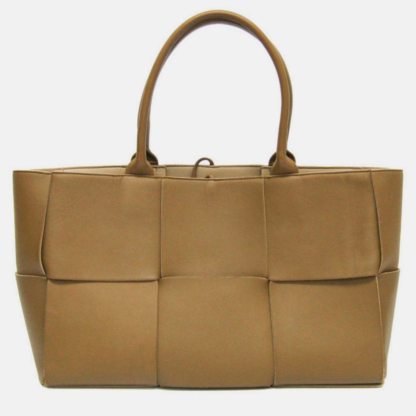 Bottega Veneta Brown Leather Medium Arco Tote Bag