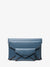 MK Jordi 3-in-1 Leather Envelope Wallet - Blue - Michael Kors