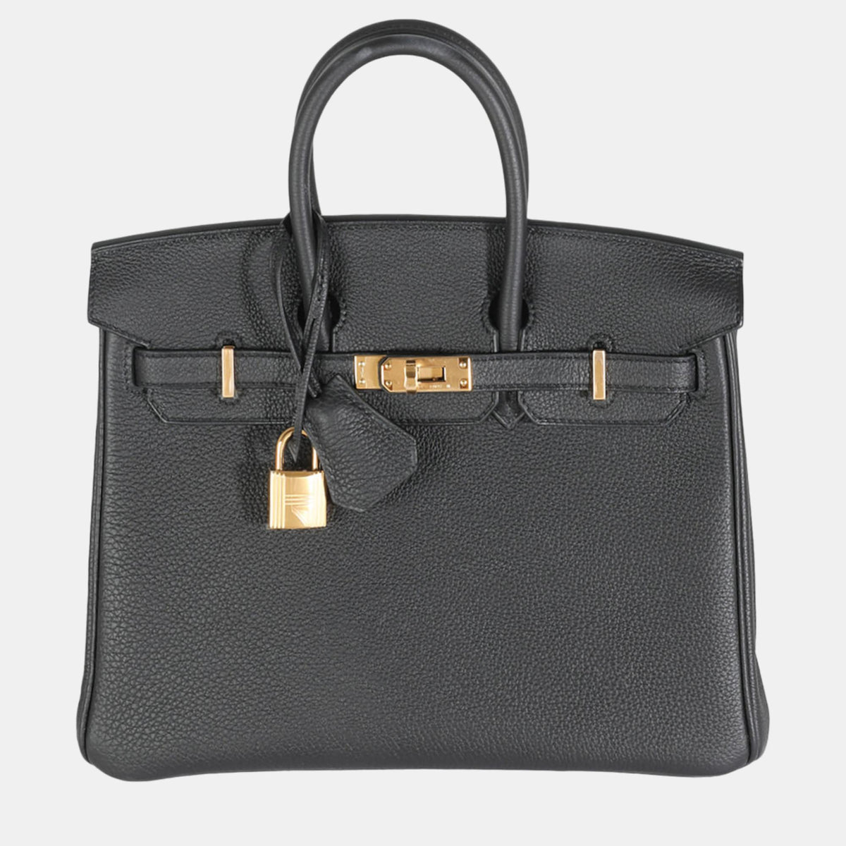 Hermès Black Togo Birkin 25 GHW Bag