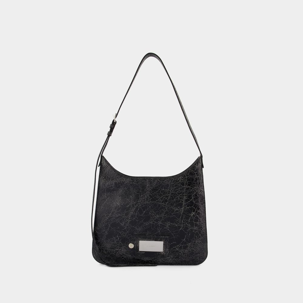 Acne Studios Platt Shoulder Bag in Black | A10346 Color 900