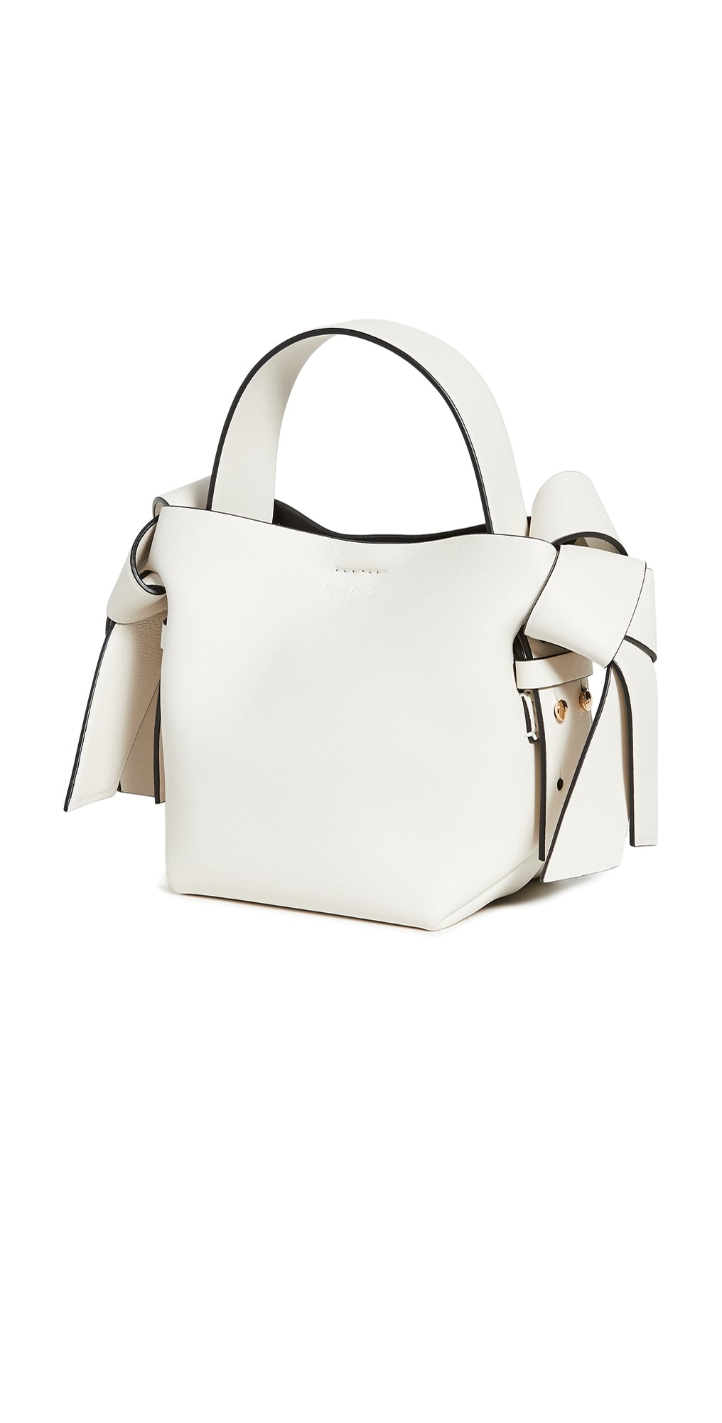 Acne Studios Musubi Micro Bag White/Black One Size