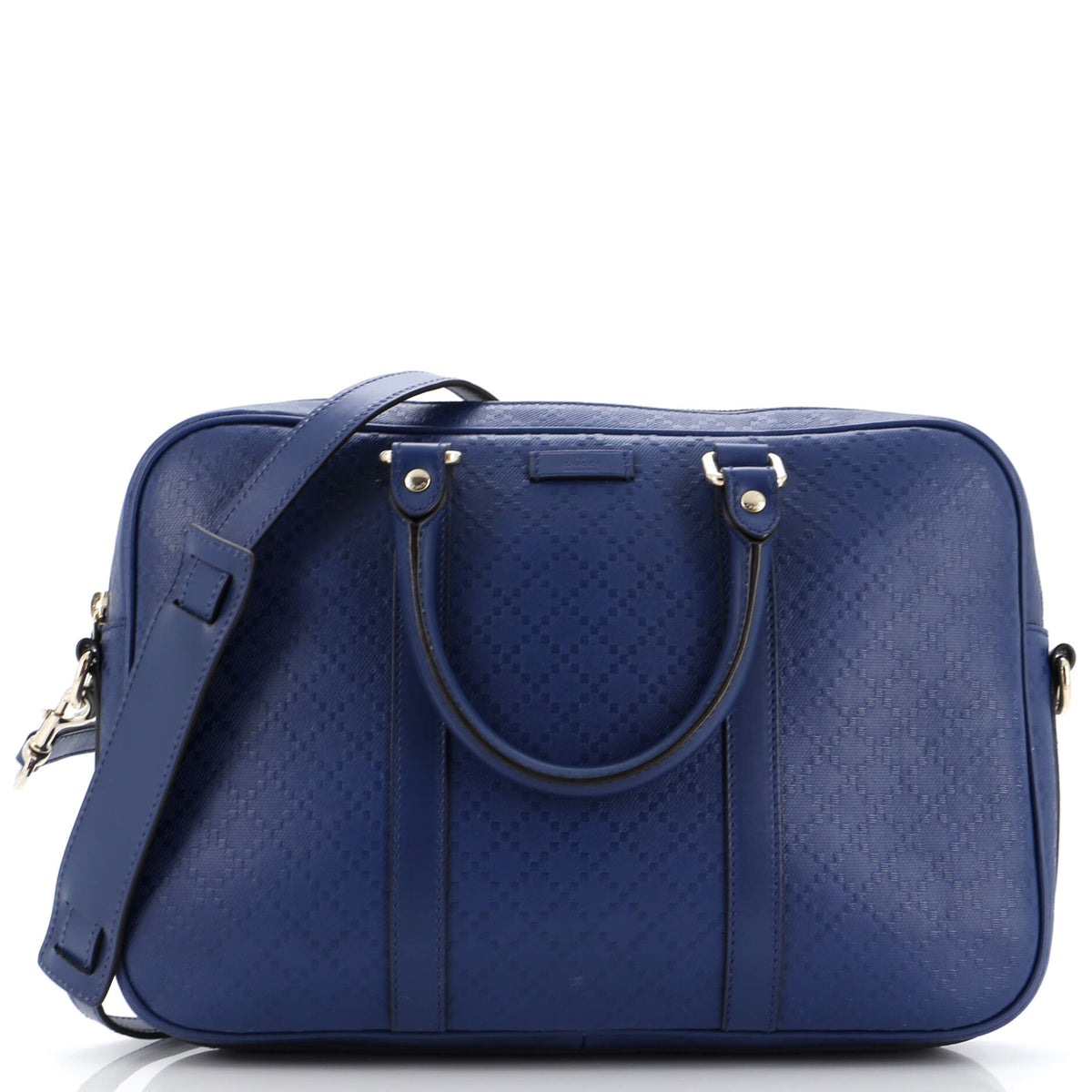 Gucci GUCCI Bright Convertible Briefcase Diamante Leather Medium