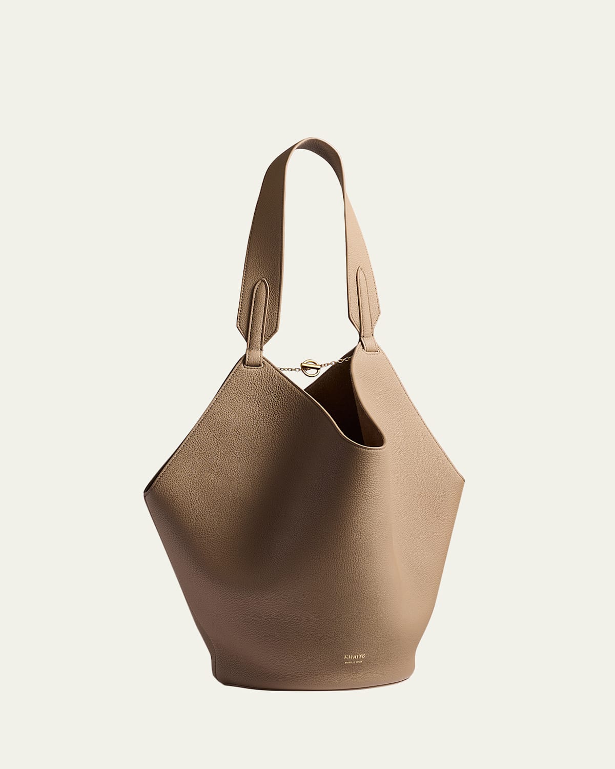 Khaite Lotus Small Calfskin Tote Bag