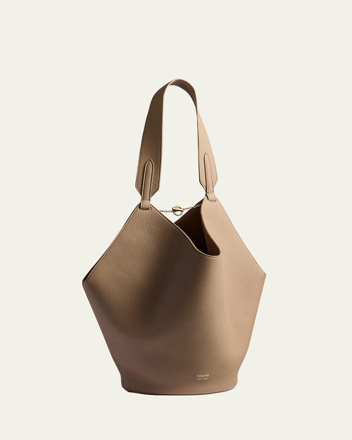 Lotus Small Calfskin Tote Bag