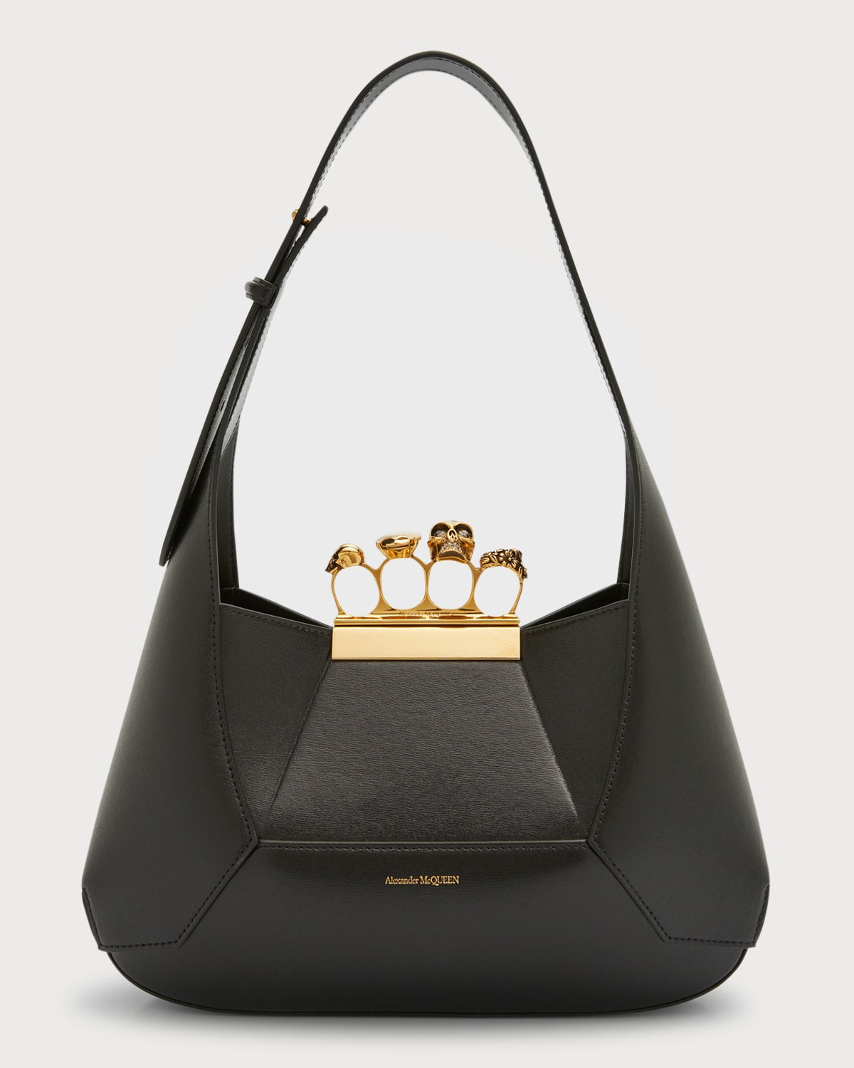 Alexander Mcqueen The Skull Jewel Hobo Bag