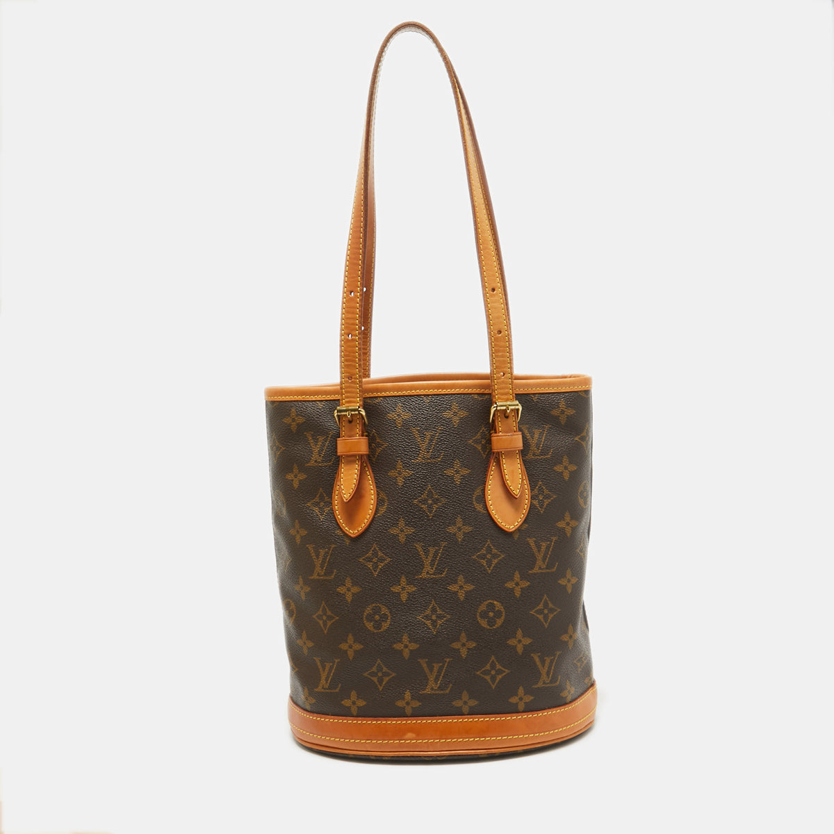 Louis Vuitton Monogram Canvas Bucket PM Bag