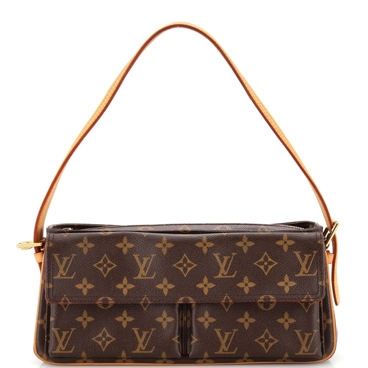 Louis Vuitton Viva Cite Handbag Monogram Canvas MM