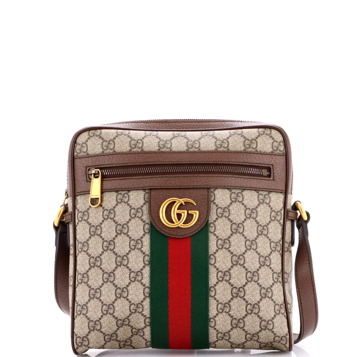 Gucci GUCCI Ophidia Messenger Bag GG Coated Canvas Small