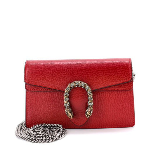 GUCCI Dionysus Bag Leather Super Mini