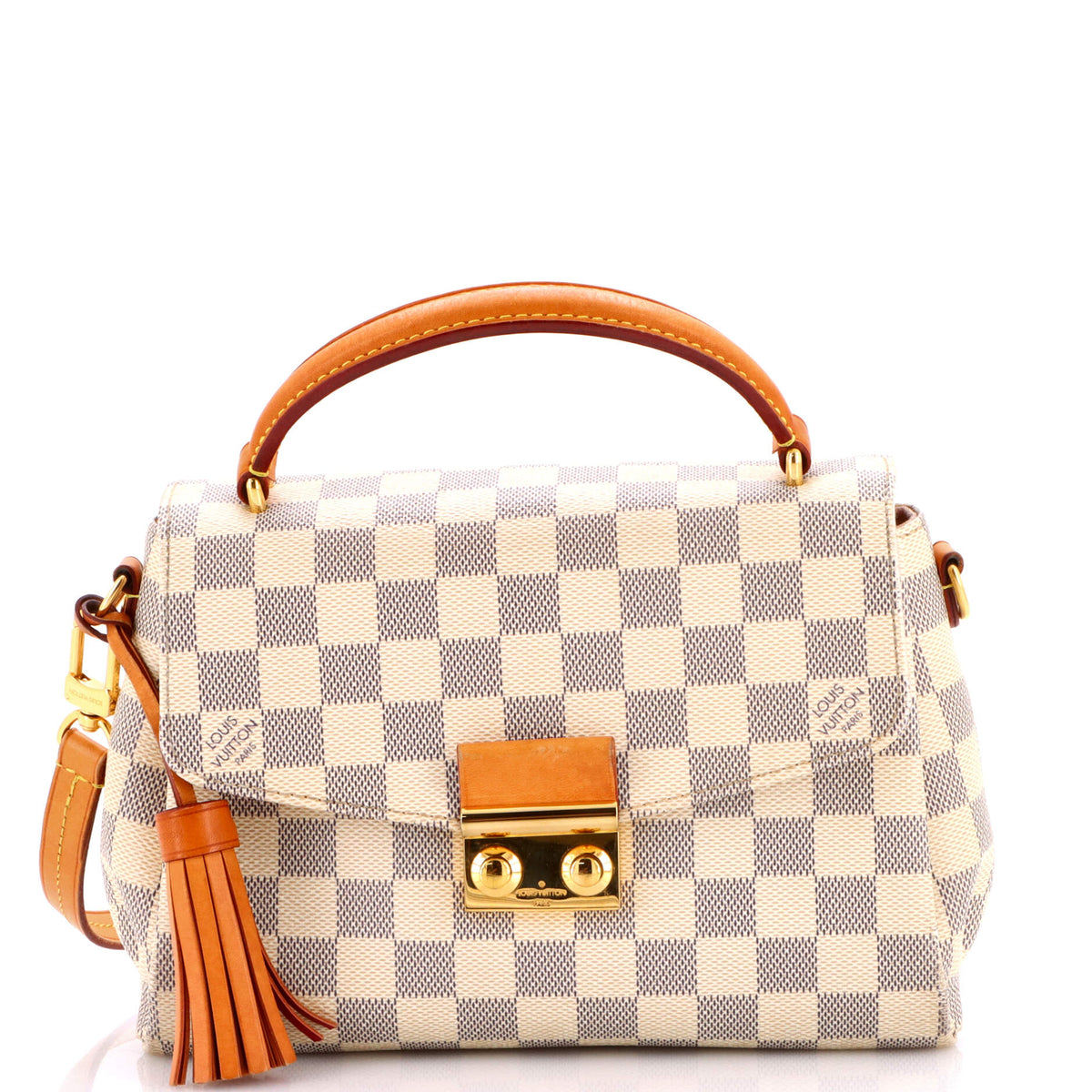 Louis Vuitton Croisette Handbag Damier